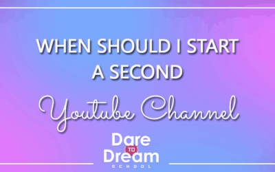 When should I start a second YouTube channel?